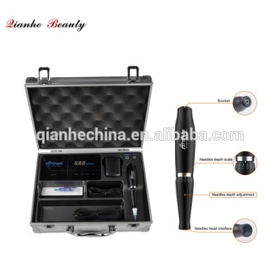 2 in 1 micro needle tattoo permanent makeup kit machine gun